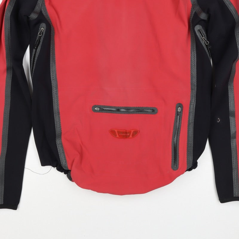 Endura Men’s Red Black M Cycling Windbreaker Full Zip Jacket