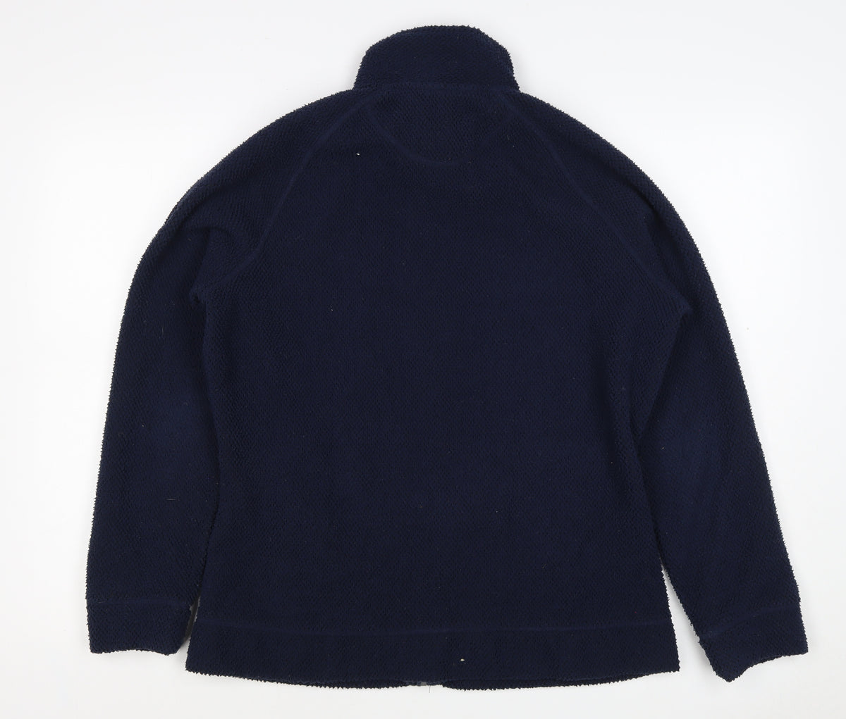 Close-up detail of Craghoppers Women's Navy UK 14 Fleece Full Zip Jacket Collared