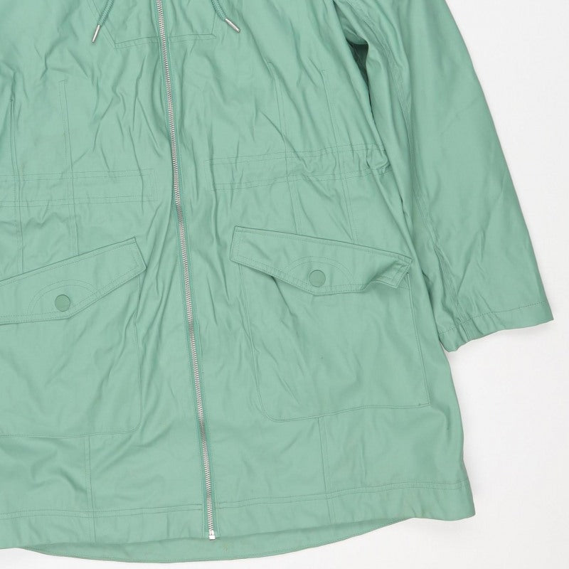 Mantaray Women’s Green Size 16 Hooded Parka Jacket