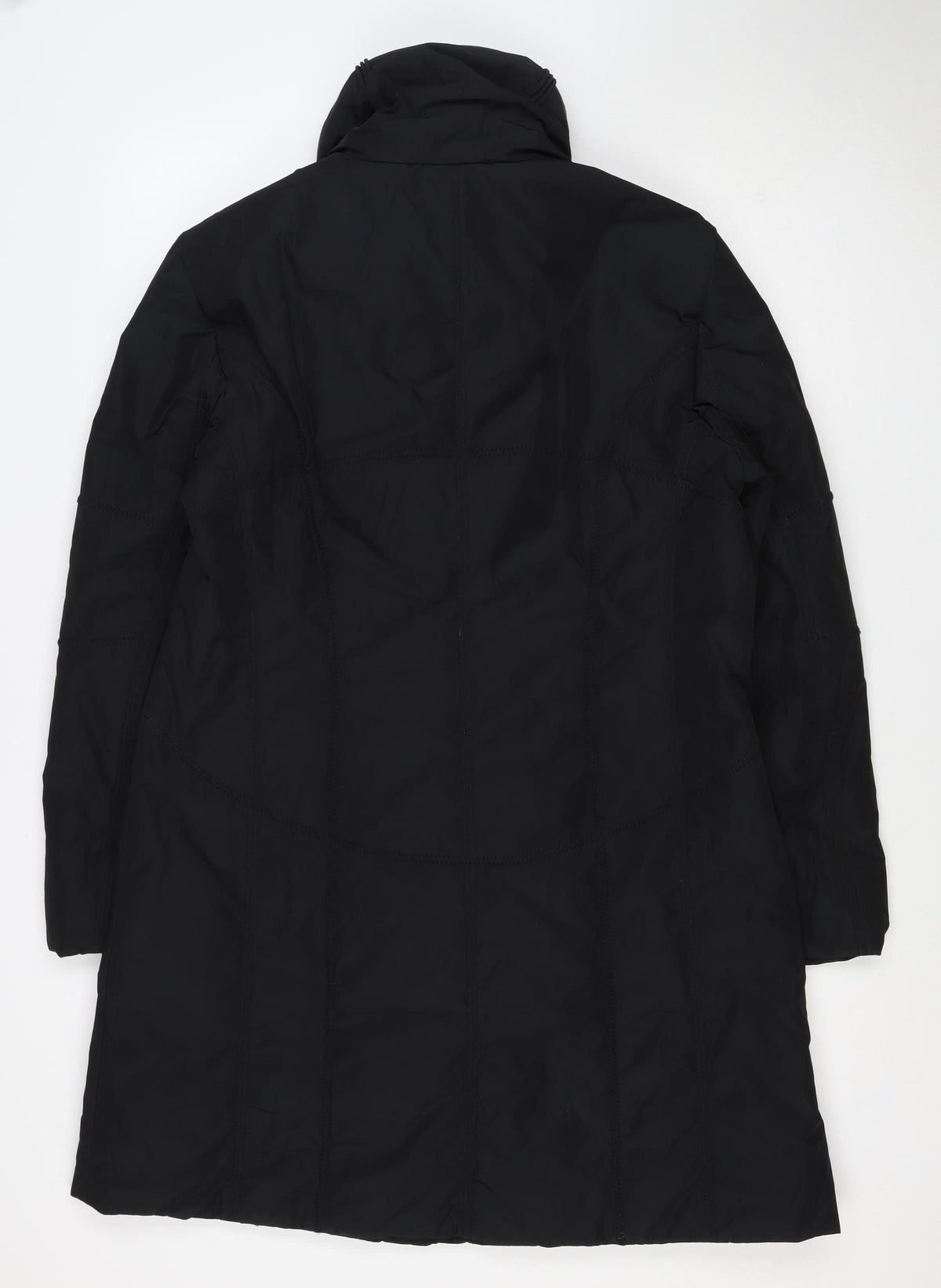 Gerry Weber Women’s Black UK 12 Hooded Padded Button Coat