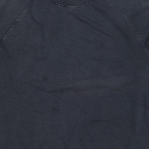Pull&Bear Women’s Grey M Crew Neck Raglan Pullover Sweatshirt