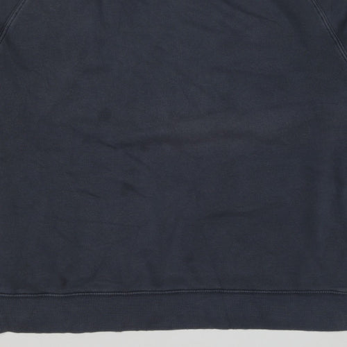 Pull&Bear Women’s Grey M Crew Neck Raglan Pullover Sweatshirt