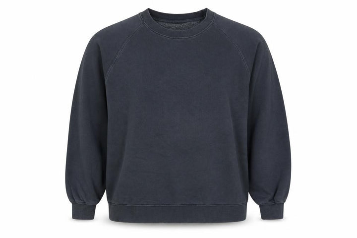 Pull&Bear Women’s Grey M Crew Neck Raglan Pullover Sweatshirt
