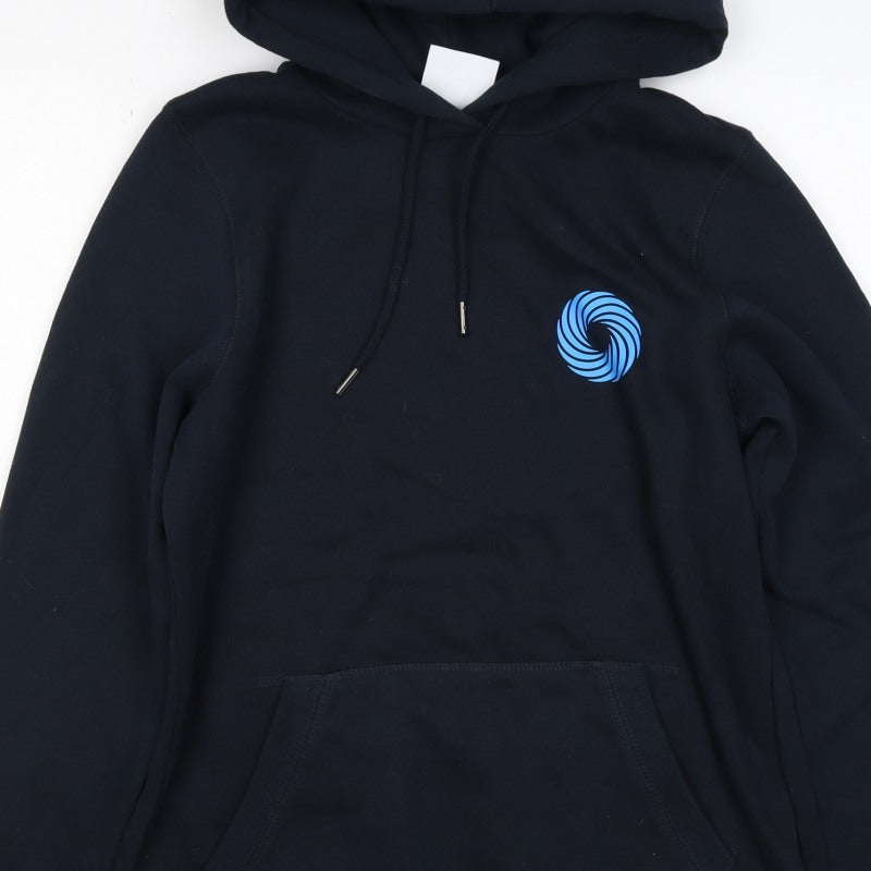 Additional view of TOG24 Women’s Black UK 8 Pullover Hoodie Logo Pockets
