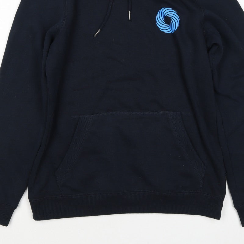 Additional view of TOG24 Women’s Black UK 8 Pullover Hoodie Logo Pockets