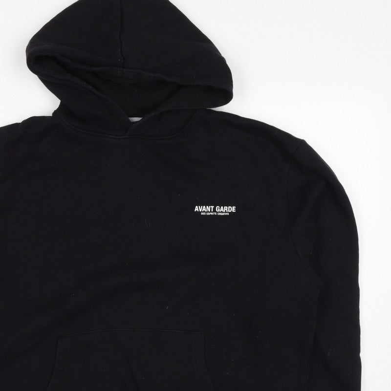 Additional view of Avant Garde Paris Men’s Black M Pullover Hoodie Graphic Logo