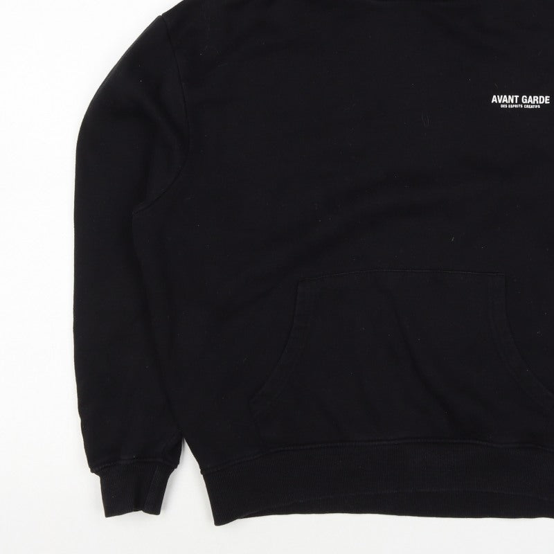 Additional view of Avant Garde Paris Men’s Black M Pullover Hoodie Graphic Logo
