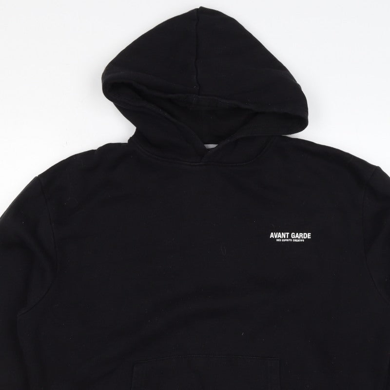 Additional view of Avant Garde Paris Men’s Black M Pullover Hoodie Graphic Logo