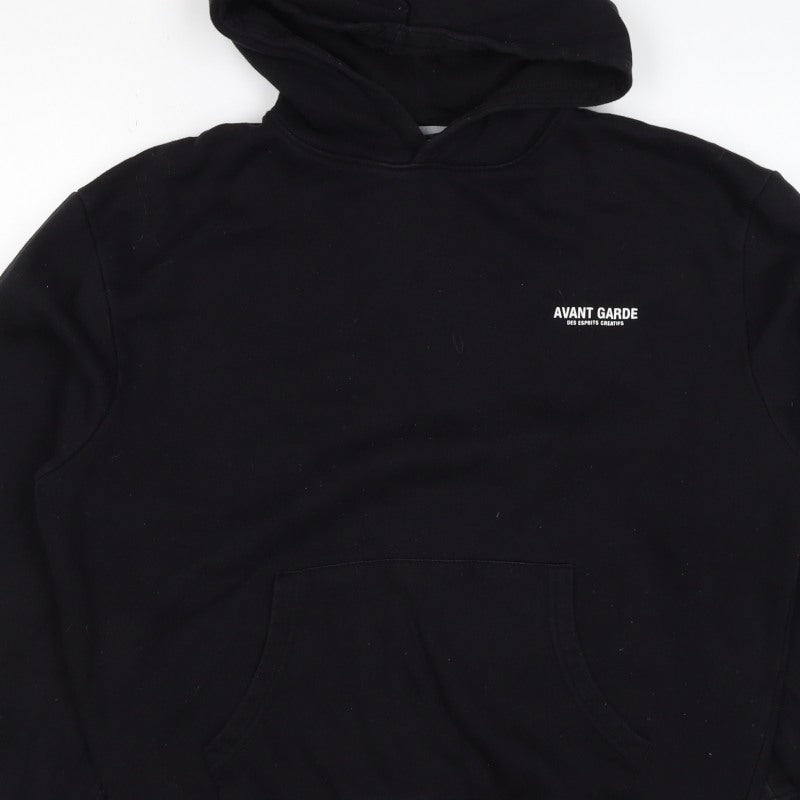 Additional view of Avant Garde Paris Men’s Black M Pullover Hoodie Graphic Logo