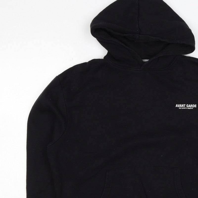Additional view of Avant Garde Paris Men’s Black M Pullover Hoodie Graphic Logo