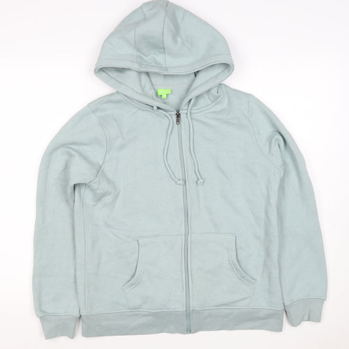 Yorkshire Trading Co. Men’s Grey M Full Zip Hooded Fleece Hoodie