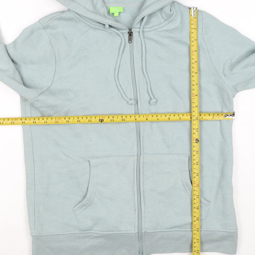 Yorkshire Trading Co. Men’s Grey M Full Zip Hooded Fleece Hoodie