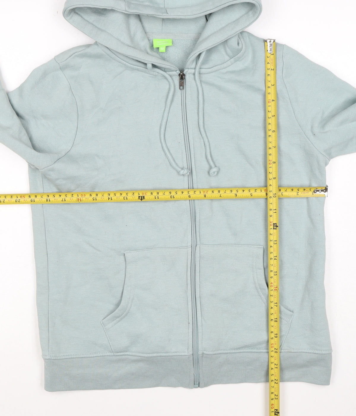 Yorkshire Trading Co. Men’s Grey M Full Zip Hooded Fleece Hoodie