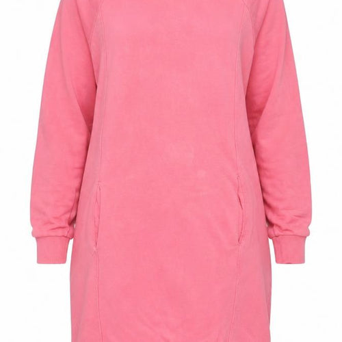 Joules Women’s Pink Size 8 Knee Length Jersey Jumper Dress Pockets