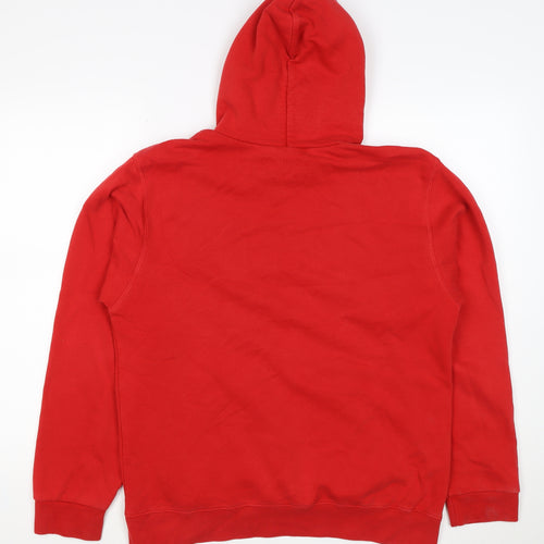 HBO Men’s Red M Pullover Hoodie Tyrion Lannister Quote Graphic