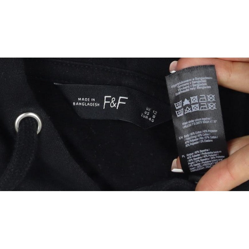 Additional view of R&F Women’s Black UK 20 Pullover Hooded Sweatshirt Drawstring