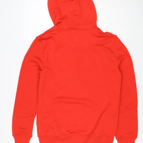 Primark Premium Men’s Red M Full Zip Hoodie Drawstring Pockets