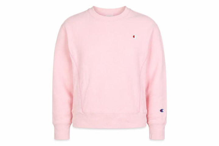 Champion Women Pink XS Reverse Weave Logo Crewneck Sweatshirt