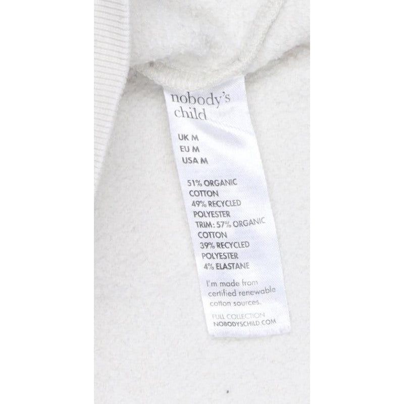 Additional view of Nobody's Child Women’s Ivory M Kindness Embroidered Sweatshirt