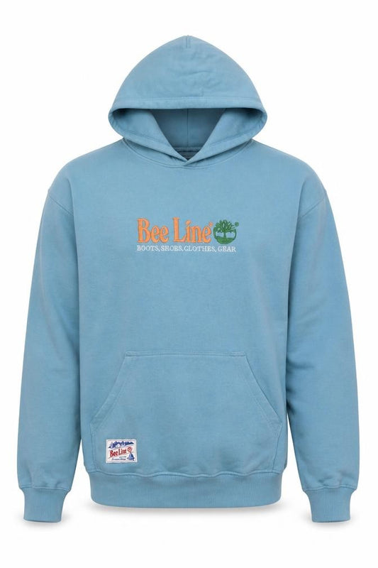 Bee Line Billionaire Boys Club Men's Blue L Relaxed Pullover Hoodie