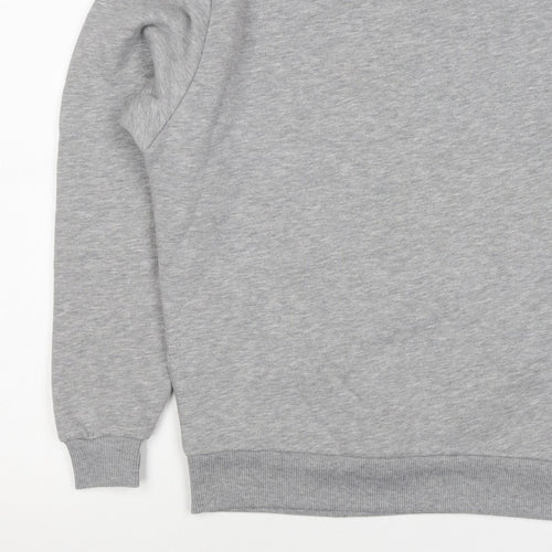 ASOS Design Men’s Grey XS Crew Neck Fleece Pullover Sweatshirt