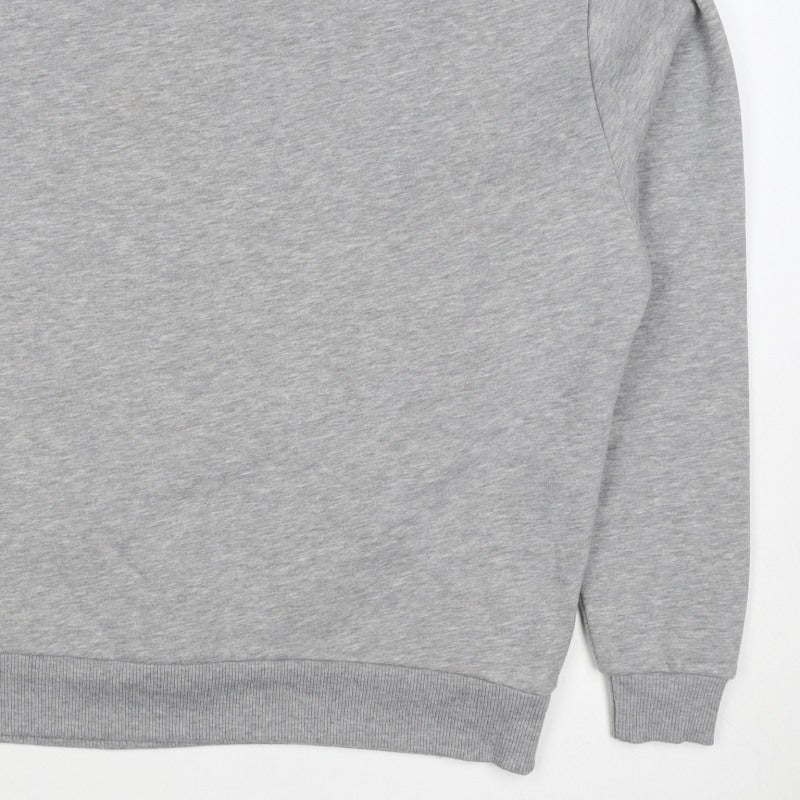 ASOS Design Men’s Grey XS Crew Neck Fleece Pullover Sweatshirt