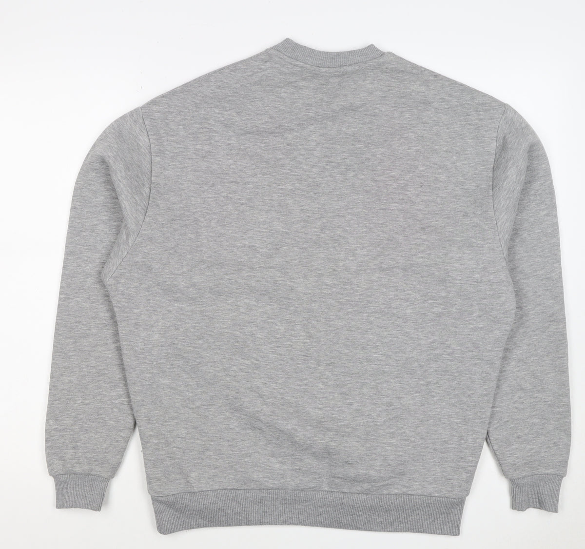 ASOS Design Men’s Grey XS Crew Neck Fleece Pullover Sweatshirt