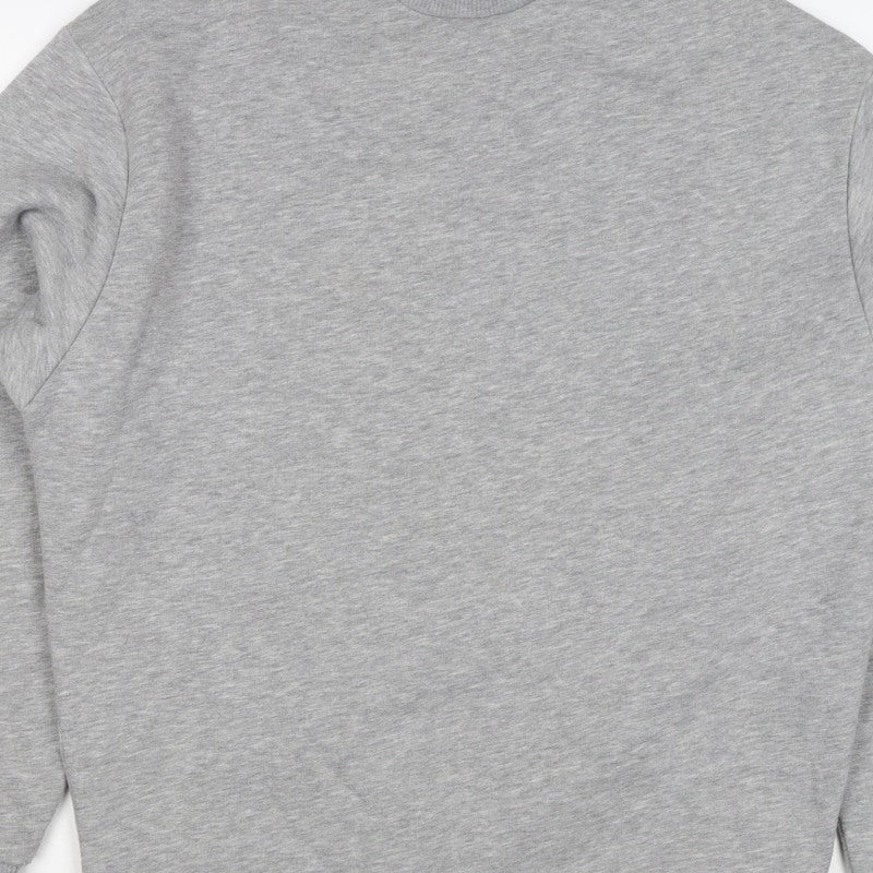 ASOS Design Men’s Grey XS Crew Neck Fleece Pullover Sweatshirt