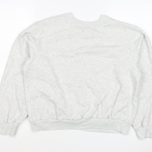 Hollister Women’s Grey S Nautical Croatia Graphic Pullover Sweatshirt