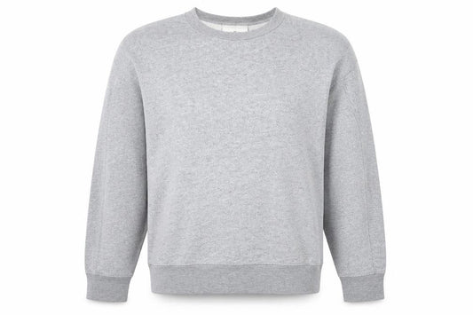 H&M Edition Men’s Grey M Crew Neck Cotton Silk Pullover Sweatshirt