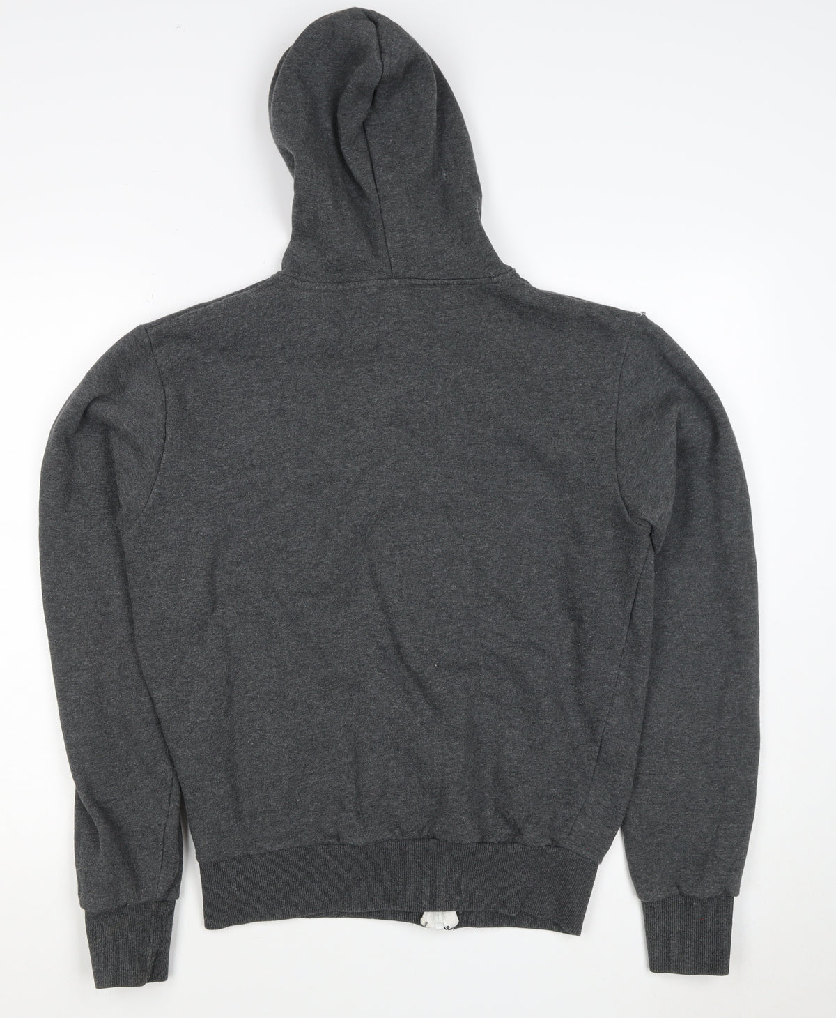 Ellesse Men’s Grey Small Full Zip Logo Hoodie Sports Fleece