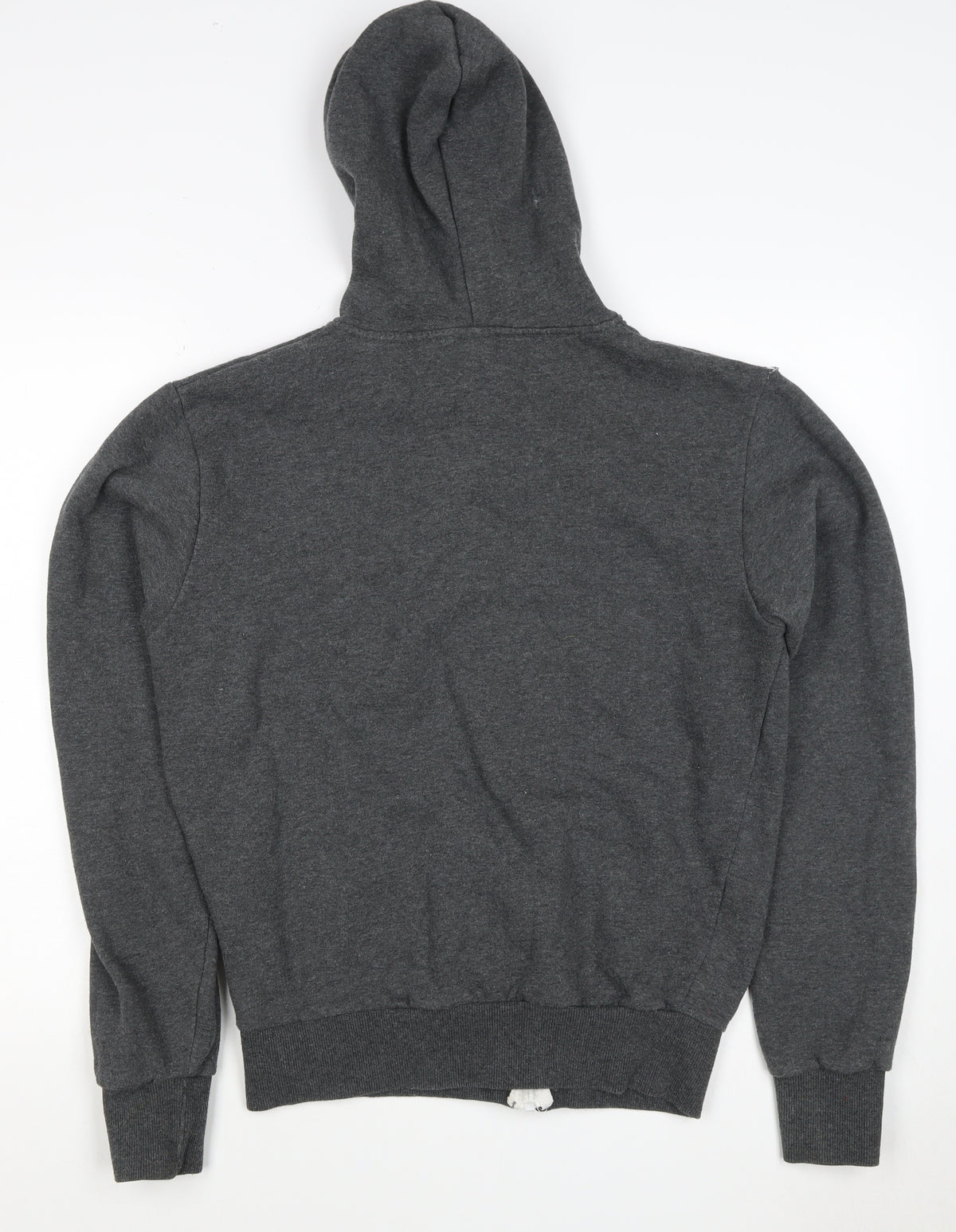 Ellesse Men’s Grey Small Full Zip Logo Hoodie Sports Fleece