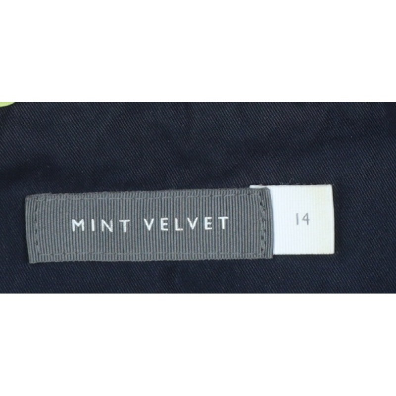 Mint Velvet Women’s Blue UK 14 Hooded Parka Cotton Jacket