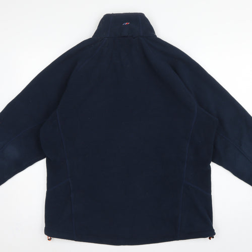 Berghaus Men’s Blue L Fleece Full Zip Outdoor Hiking Jacket