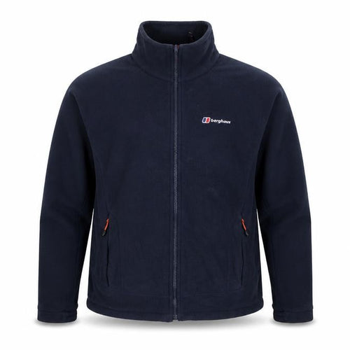 Berghaus Men’s Blue L Fleece Full Zip Outdoor Hiking Jacket