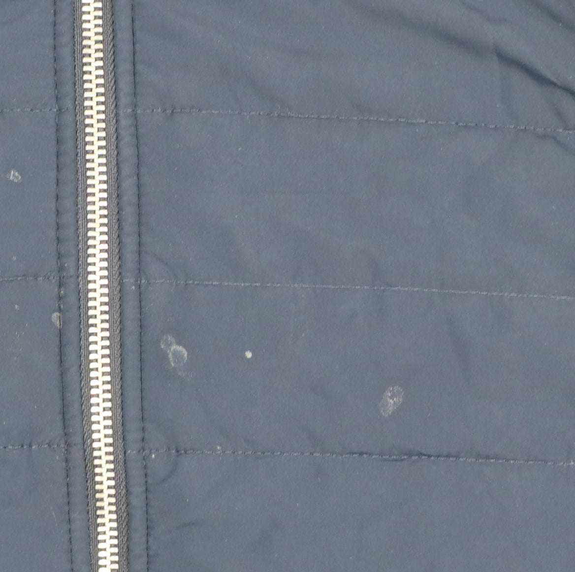 Autograph Men Navy M 38-40 Puffer Hooded Shower Resistant Jacket