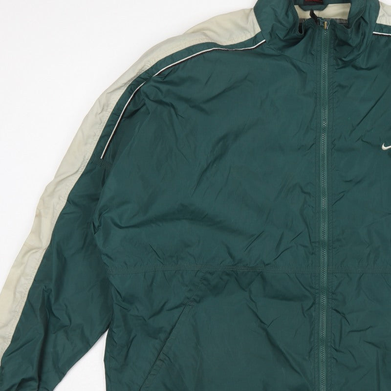 Nike Men’s Green XL Vintage Full Zip Windbreaker Jacket