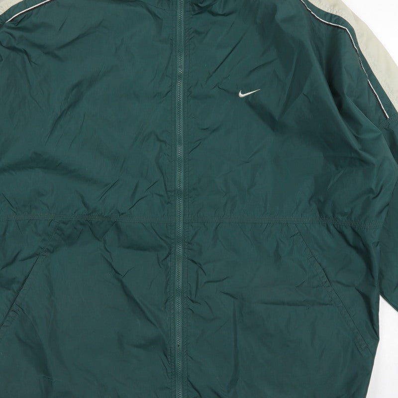 Nike Men’s Green XL Vintage Full Zip Windbreaker Jacket