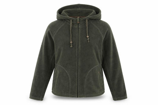 Marks and Spencer Women’s Green UK 14 Hooded Fleece Zip Jacket