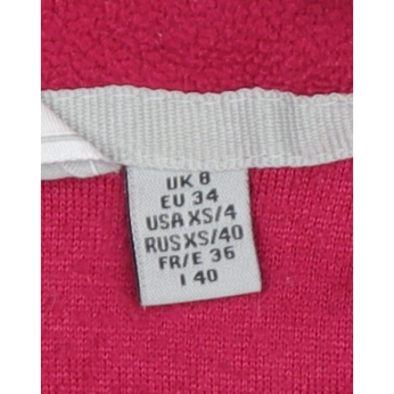 Regatta Women's Pink UK 4 Pullover 1/4 Zip Fleece Sweatshirt