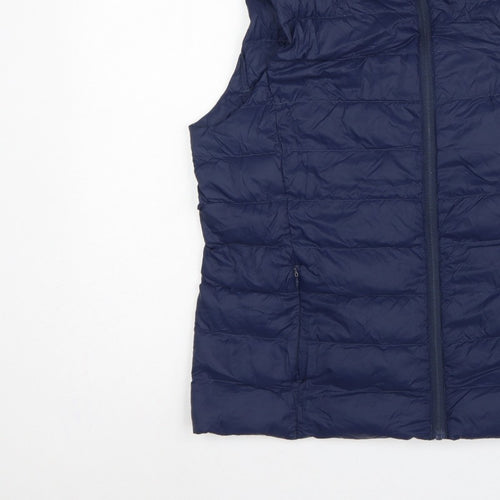 Marks & Spencer Women’s Blue UK 14 Quilted Down Puffer Gilet