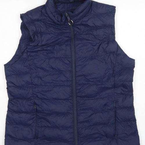 Marks & Spencer Women’s Blue UK 14 Quilted Down Puffer Gilet