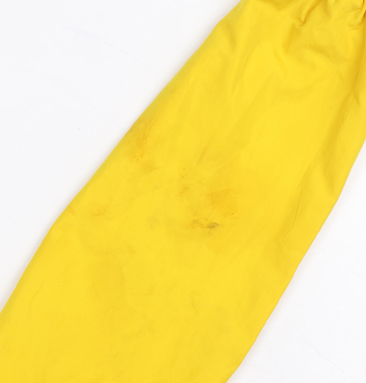 Divided H&M Women Yellow XS Hooded Anorak Jacket Drawstring