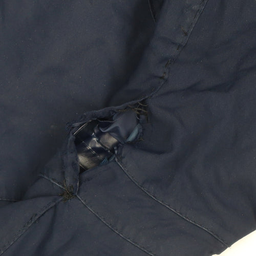 Regatta Men’s Blue M 40in Hydrafort Waterproof Hooded Rain Jacket