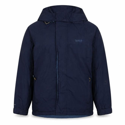 Regatta Men’s Blue M 40in Hydrafort Waterproof Hooded Rain Jacket