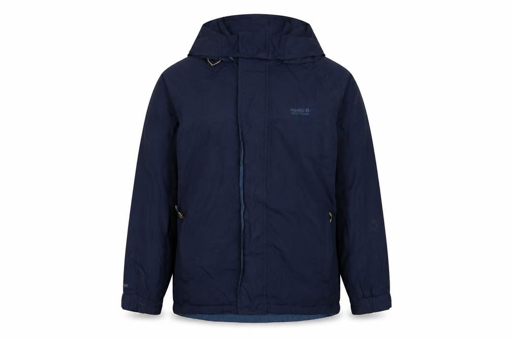 Regatta Men’s Blue M 40in Hydrafort Waterproof Hooded Rain Jacket