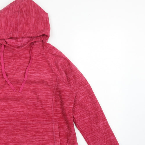 Athletic Works Teens Pink Size 12 Pullover Hoodie Drawstring Pockets