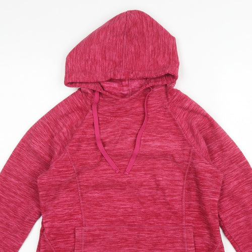 Athletic Works Teens Pink Size 12 Pullover Hoodie Drawstring Pockets