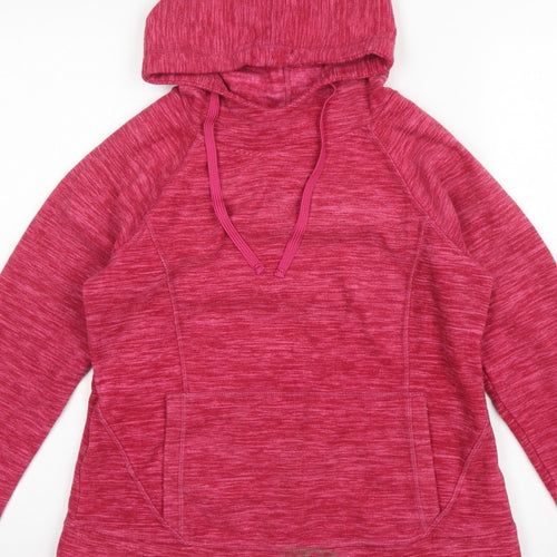 Athletic Works Teens Pink Size 12 Pullover Hoodie Drawstring Pockets