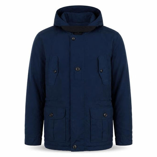 Next Men’s Blue Large Hooded Padded Parka Jacket